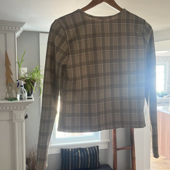Antistar Size Medium Plaid Top - Picture 3 of 4